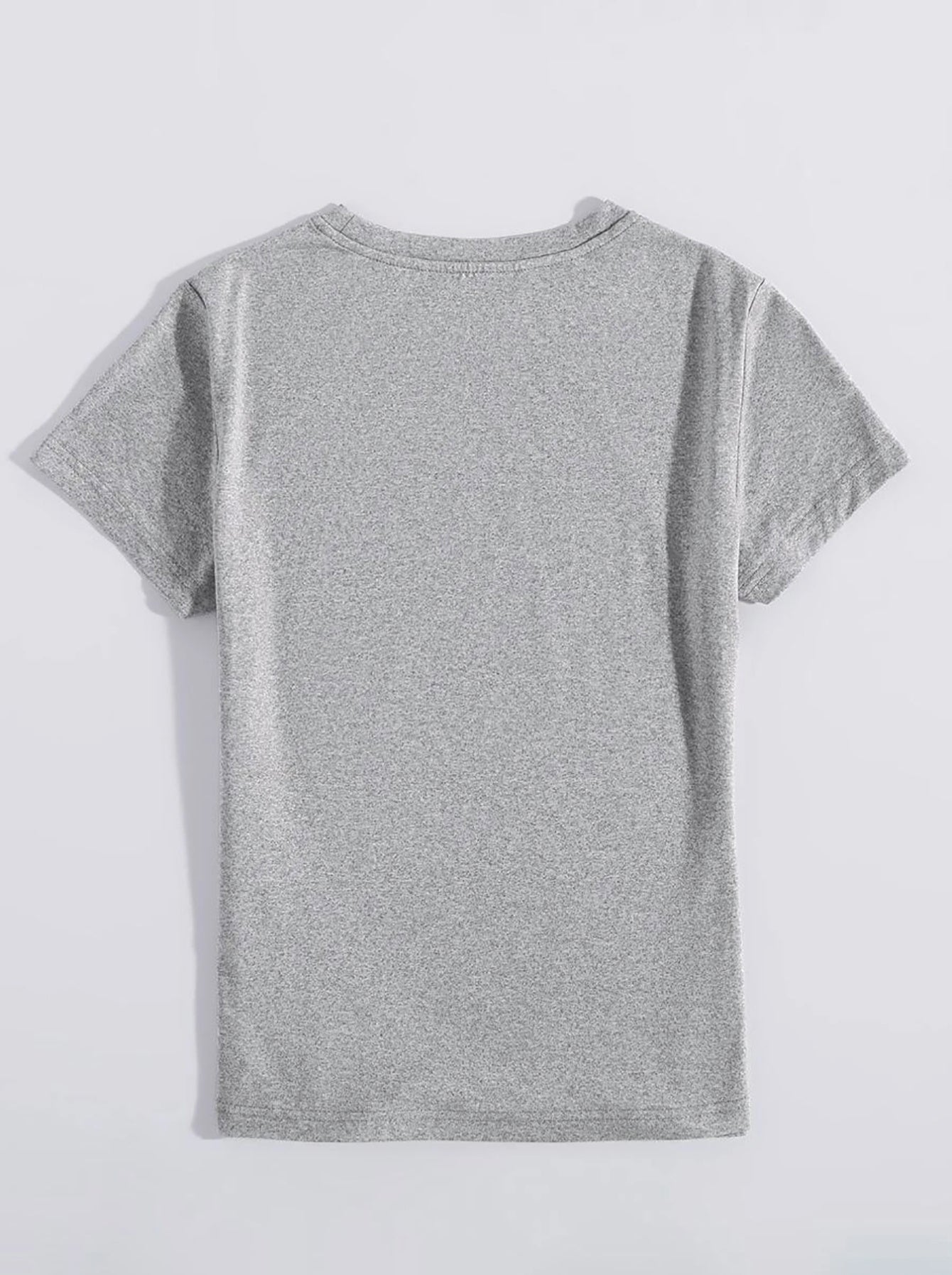 Graphic Round Neck T-Shirt - Lightweight & Comfortable
