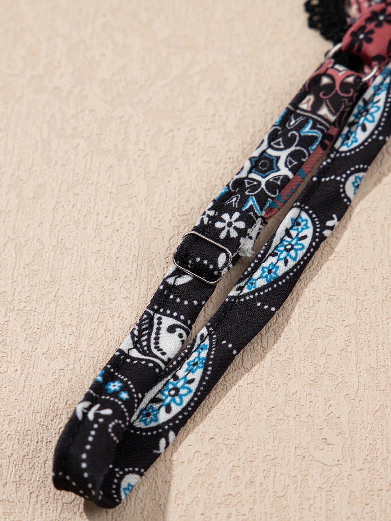 Geometric Paisley Print Cami Mini Dress