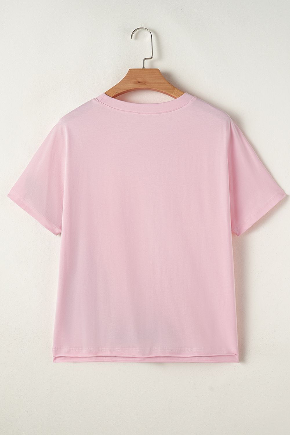 Color Block Round Neck Short Sleeve T-Shirt - Trendy & Comfy