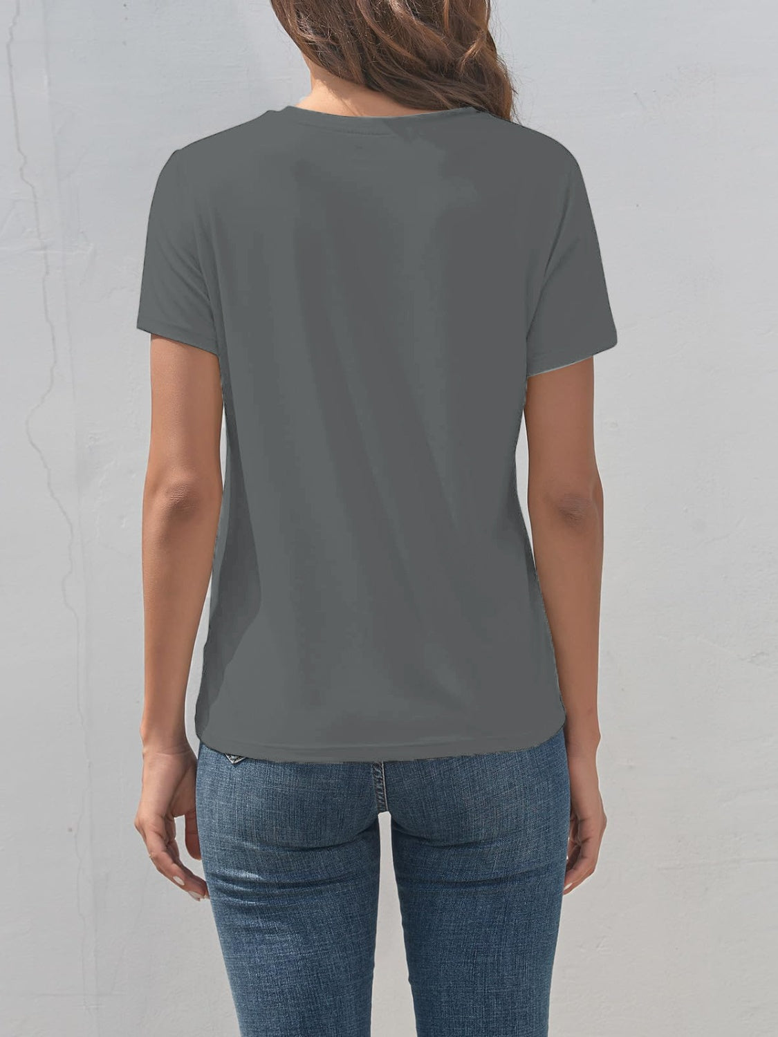 Graphic Round Neck T-Shirt - Casual & Comfortable Tee