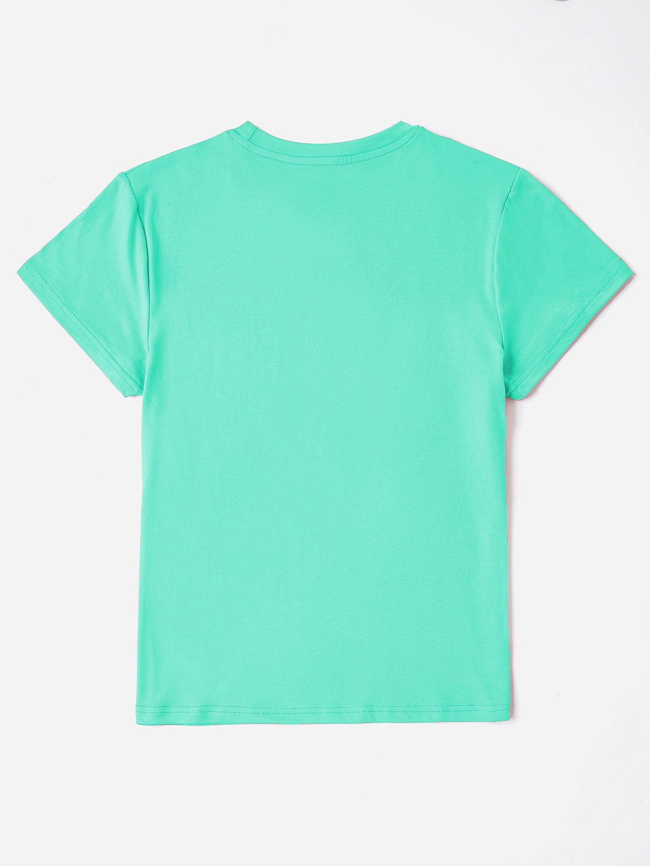 Rabbit Round Neck T-Shirt - Cute & Casual Print Tee