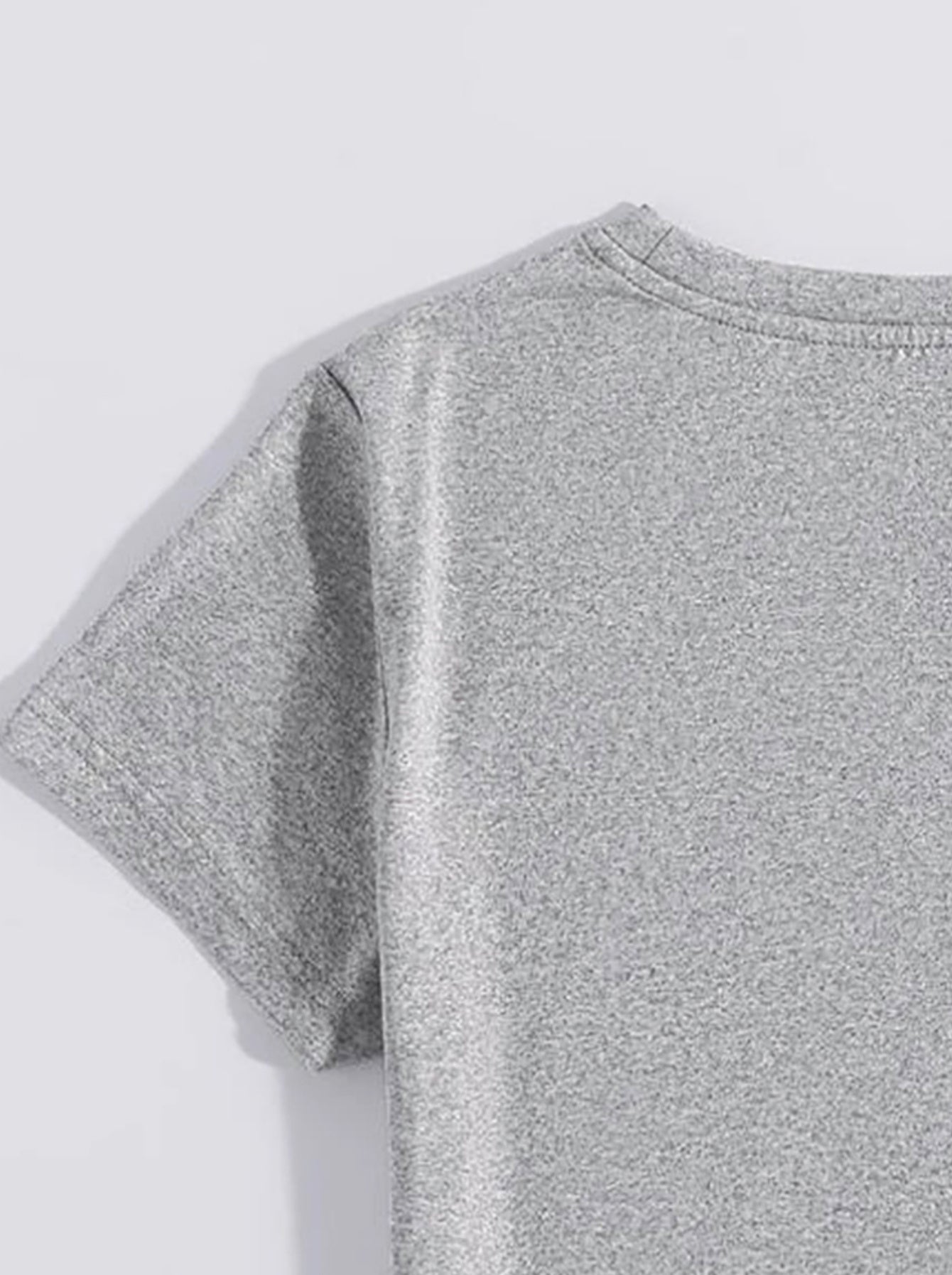 Rabbit Round Neck T-Shirt - Cute & Casual Print Tee