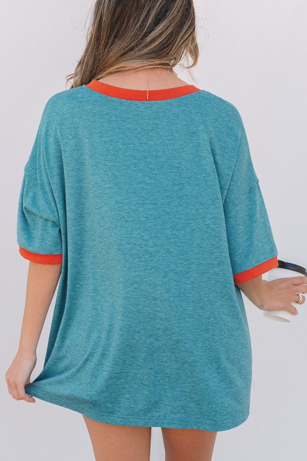 Kind People Are My Kind People Graphic Oversized T-Shirt