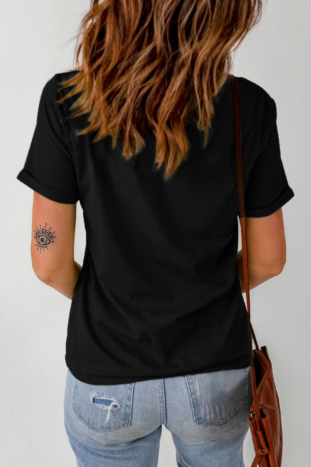 Rabbit Round Neck T-Shirt - Cute & Comfy Casual Tee