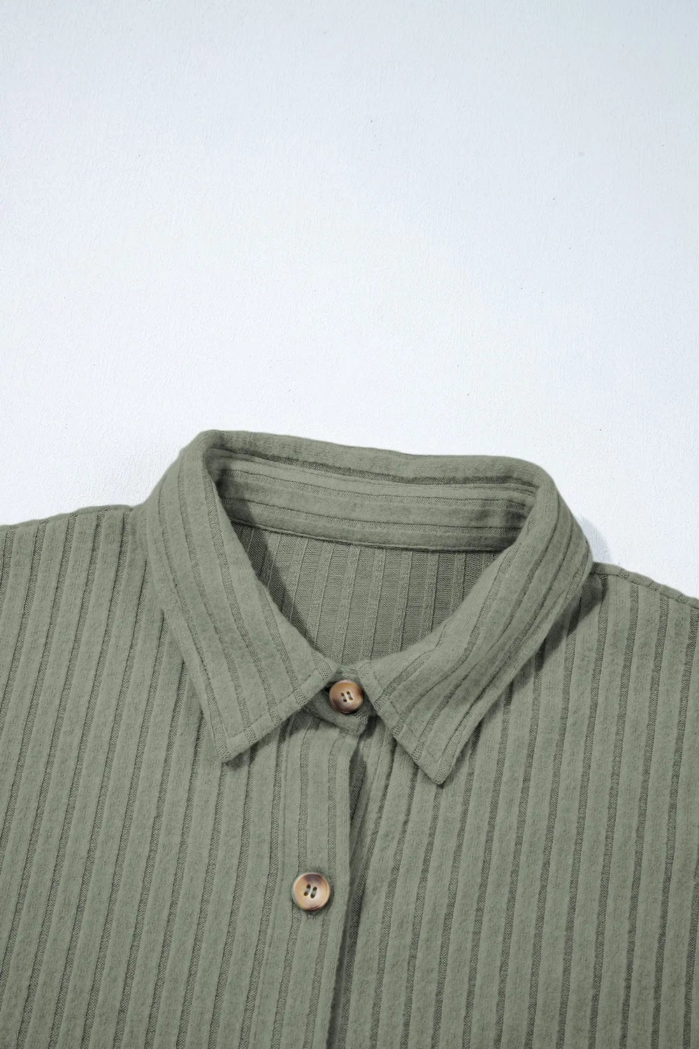 Ribbed Knit Button-Up Cardigan with Pockets – Cozy Everyday Layer