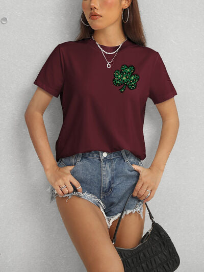 Lucky Clover Comfort Fit Short Sleeve T-Shirt