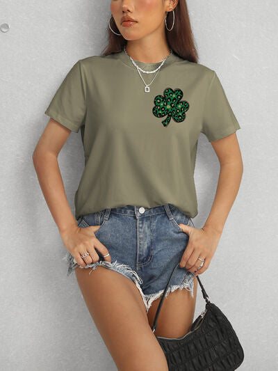 Lucky Clover Comfort Fit Short Sleeve T-Shirt