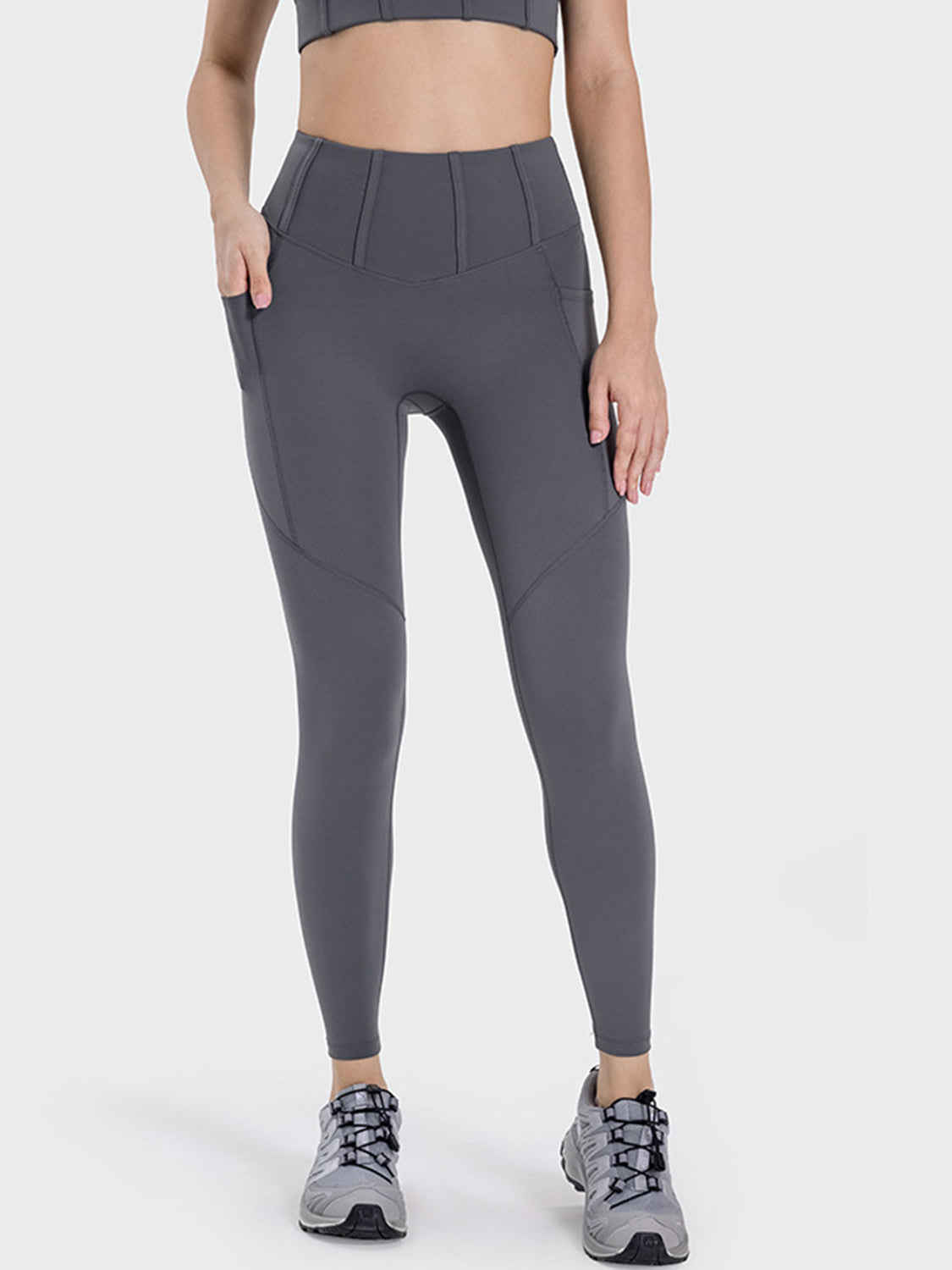 Millennia High Waist Pocketed Active Leggings