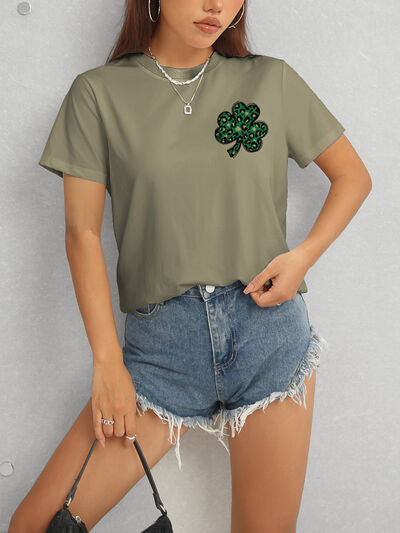 Lucky Clover Comfort Fit Short Sleeve T-Shirt