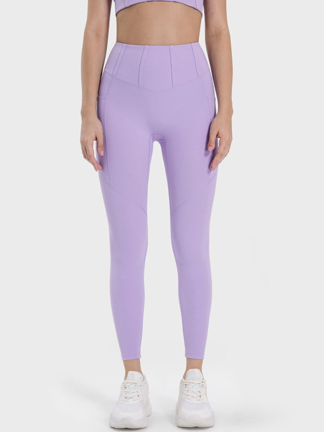 Millennia High Waist Pocketed Active Leggings