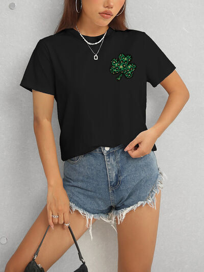 Lucky Clover Comfort Fit Short Sleeve T-Shirt