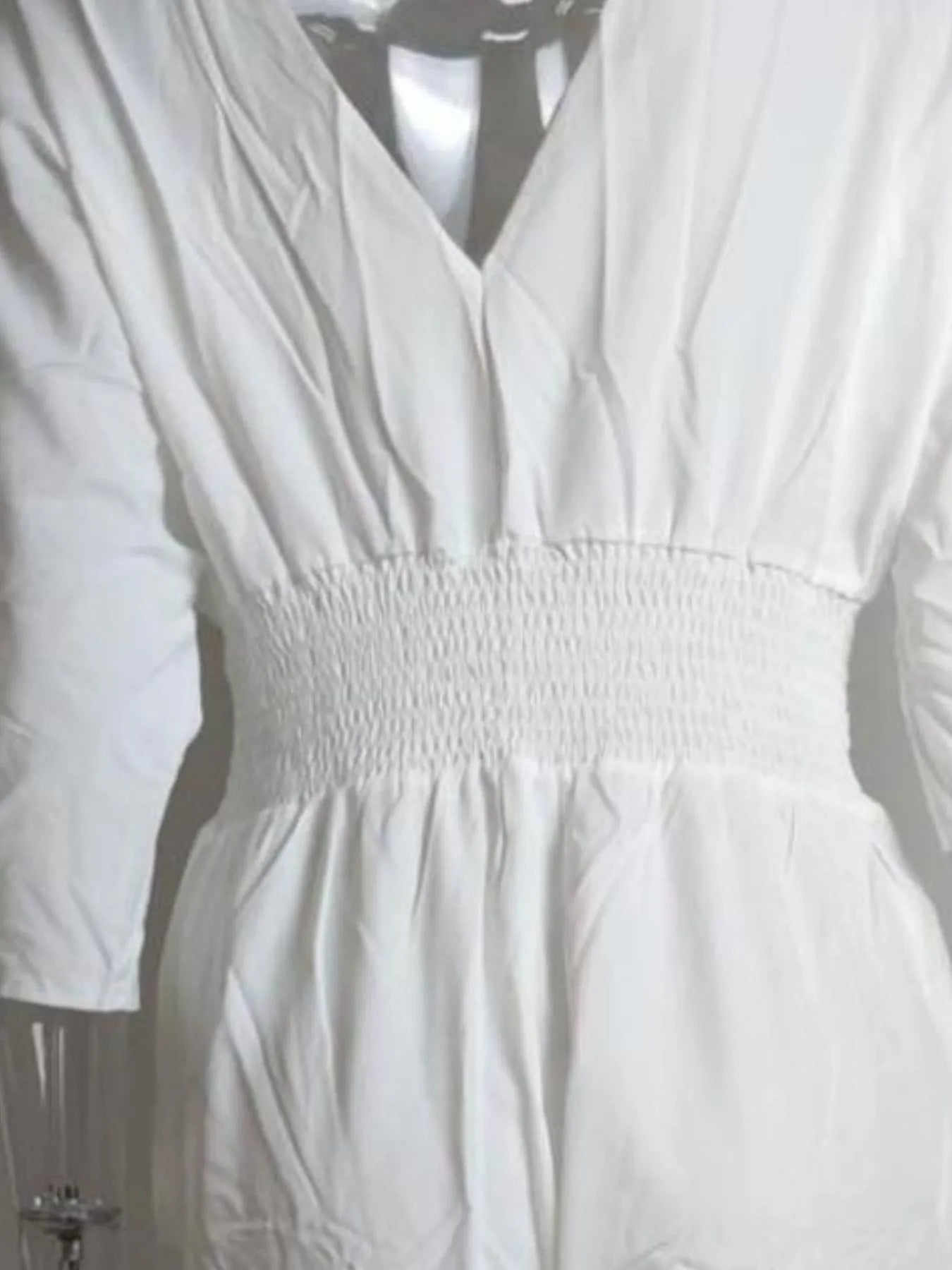 Plus Size Wide-Leg Wrap Jumpsuit with Kimono Sleeves