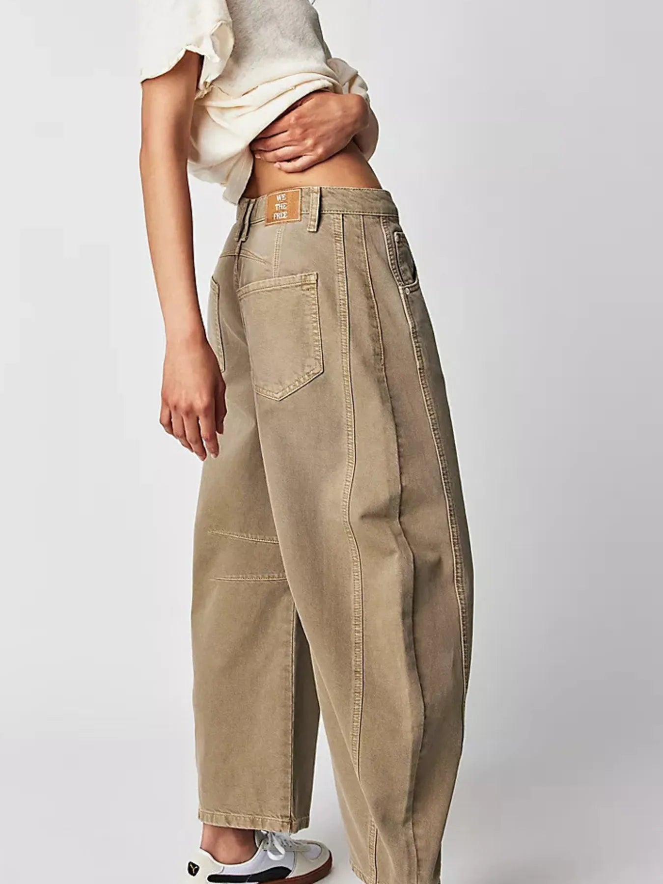 Wide Leg Relaxed Fit Jeans – High Comfort Cotton Blend Denim