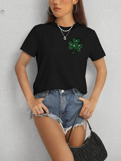 Lucky Clover Comfort Fit Short Sleeve T-Shirt