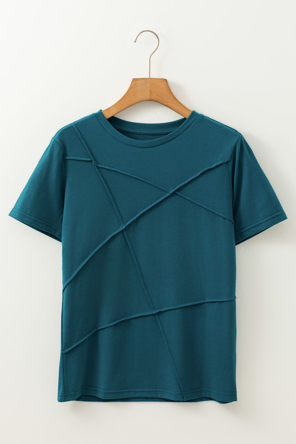 Classic Round Neck Short Sleeve T-Shirt - Everyday Comfort