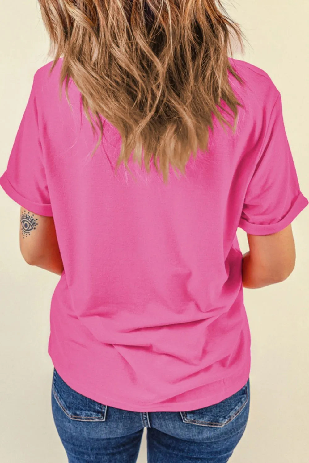 Graphic Round Neck Short Sleeve Tee