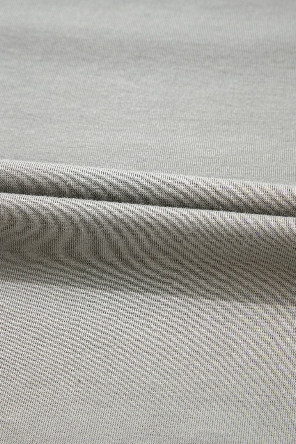 Letter Graphic Round Neck T-Shirt - Casual & Trendy