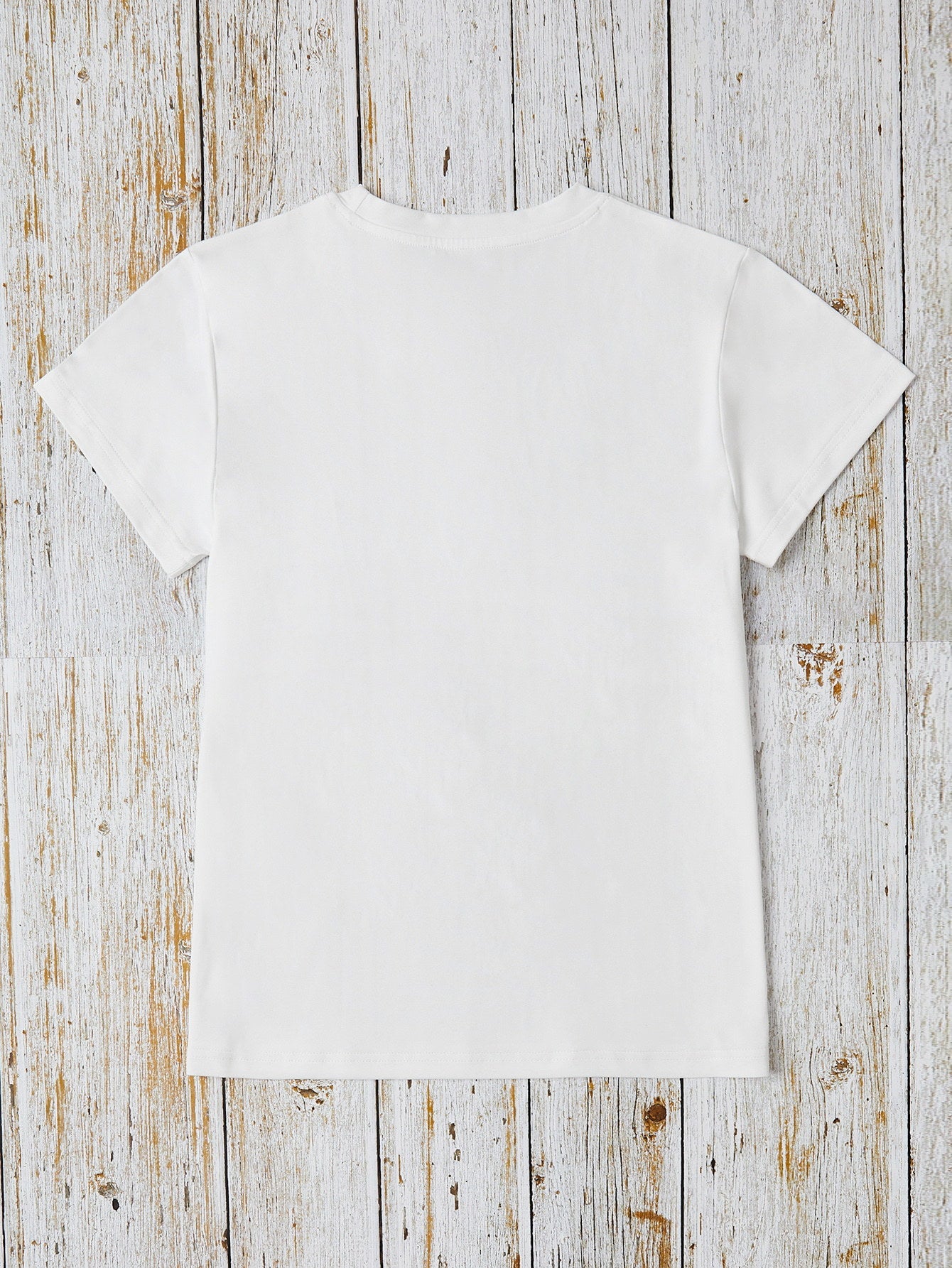 Graphic Round Neck T-Shirt - Lightweight & Comfortable