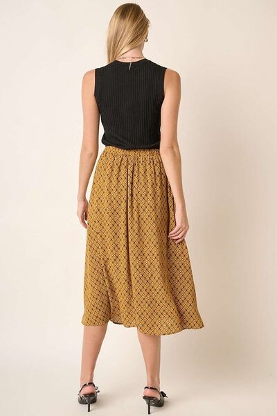 Mittoshop Printed Midi Skirt