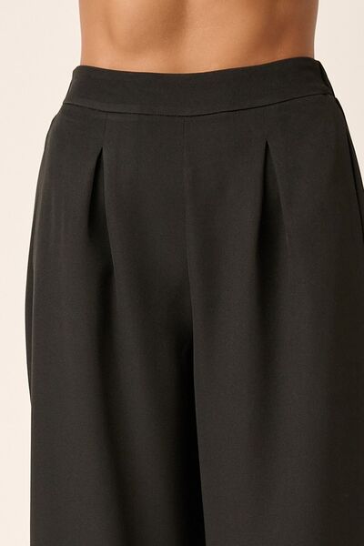 Mittoshop Inverted Pleat Wide Leg Pants