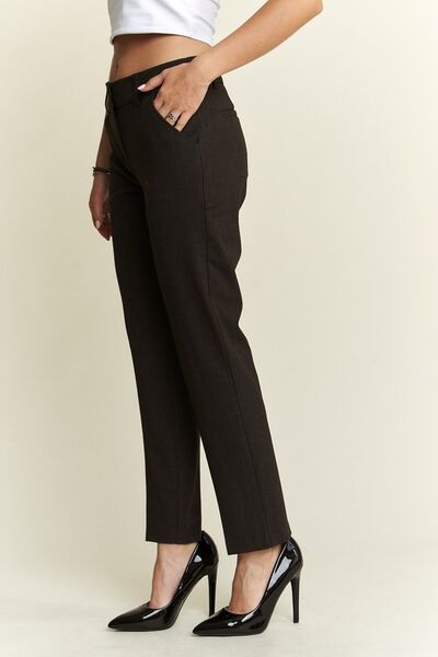 ADORA Zipper Skinny Pants with 2 Pockets