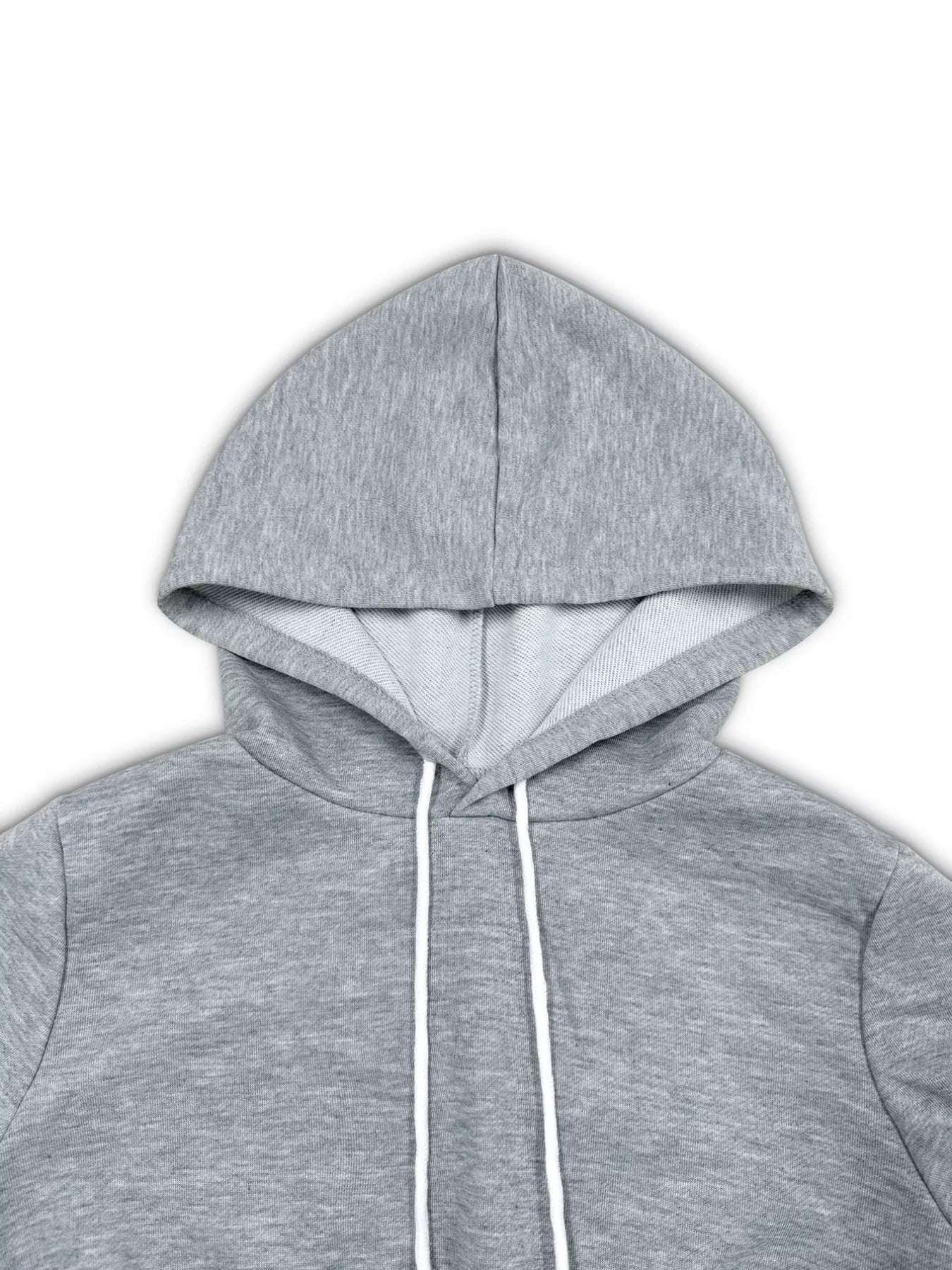 Trendy Casual Cropped Hoodie & Wide Leg Pants Co-ord Set