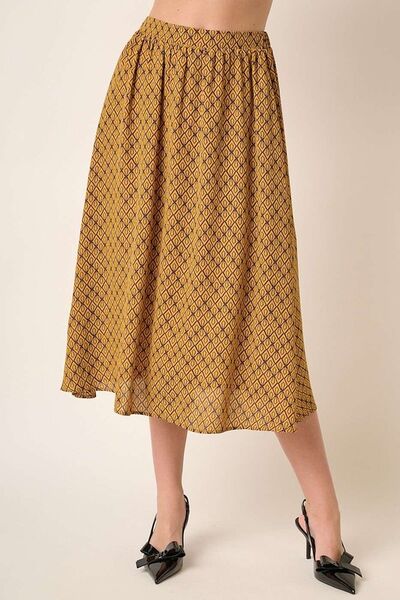 Mittoshop Printed Midi Skirt