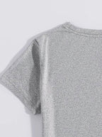 Graphic Round Neck T-Shirt - Lightweight & Comfortable