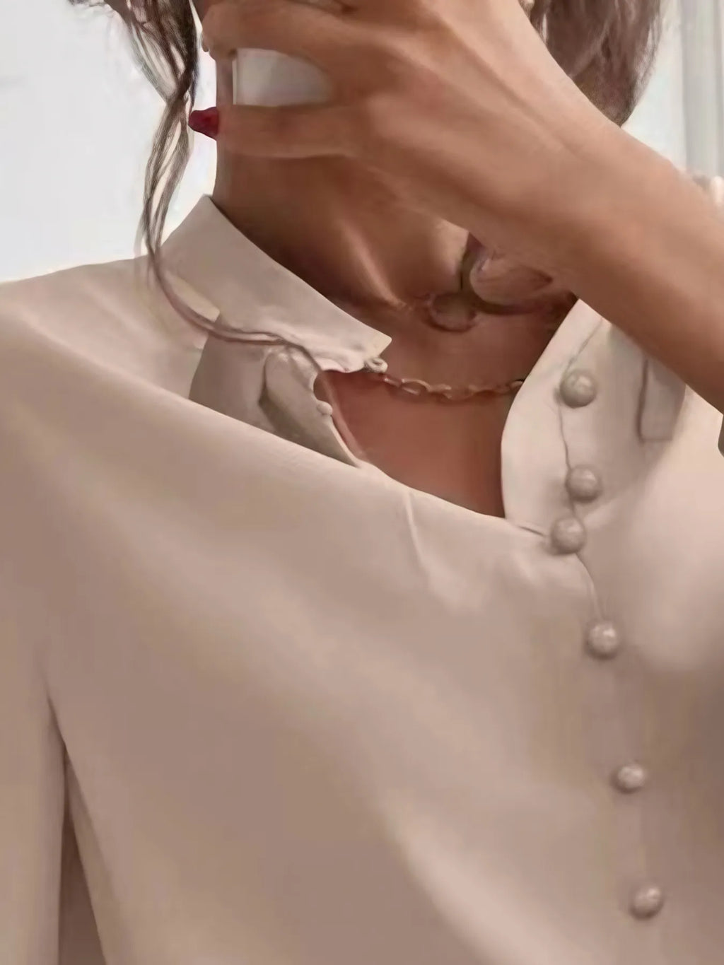 Classic Button Up Long Sleeve Shirt