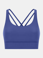 Millennia Crisscross Scoop Neck Active Tank