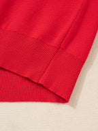 LET IT SNOW Christmas Loose Knit Sweater