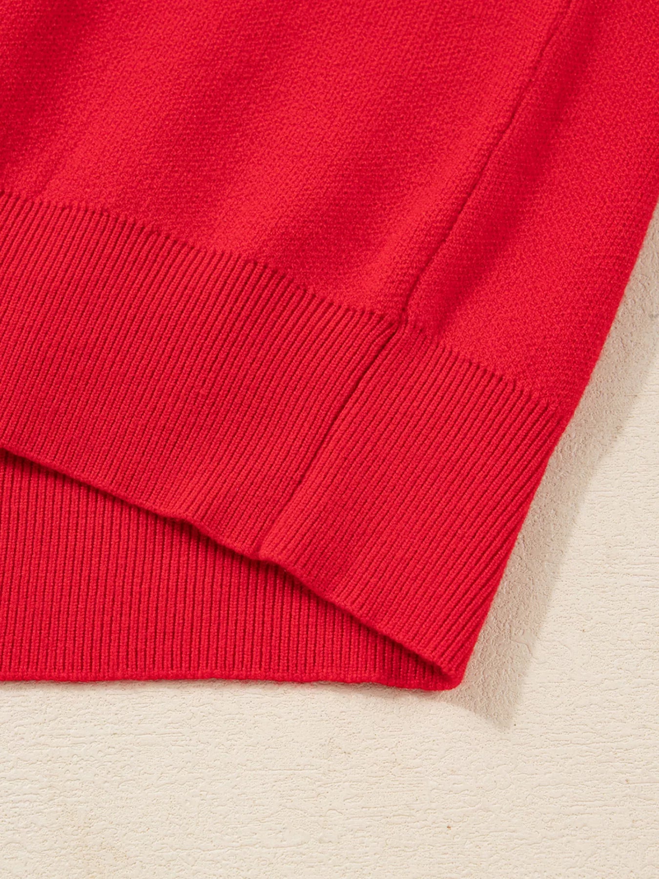 LET IT SNOW Christmas Loose Knit Sweater