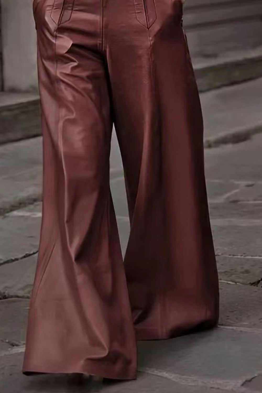 High Waist Wide Flare Pants - Chic & Flattering Fit