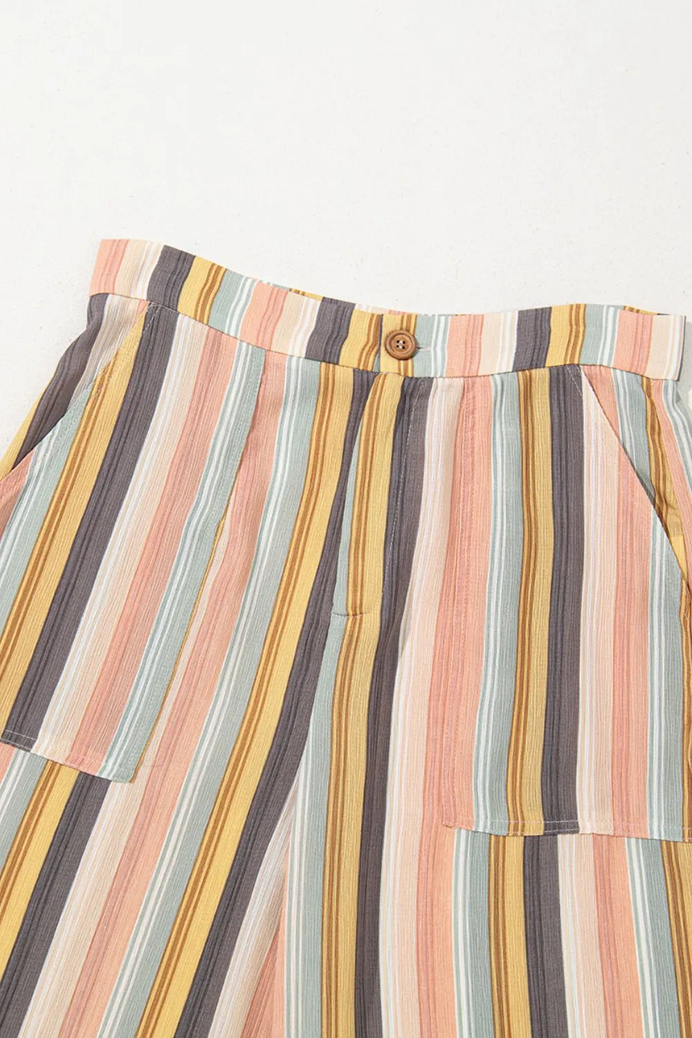 Striped Cami & Wide-Leg Pants Set - Luxe Co-ord