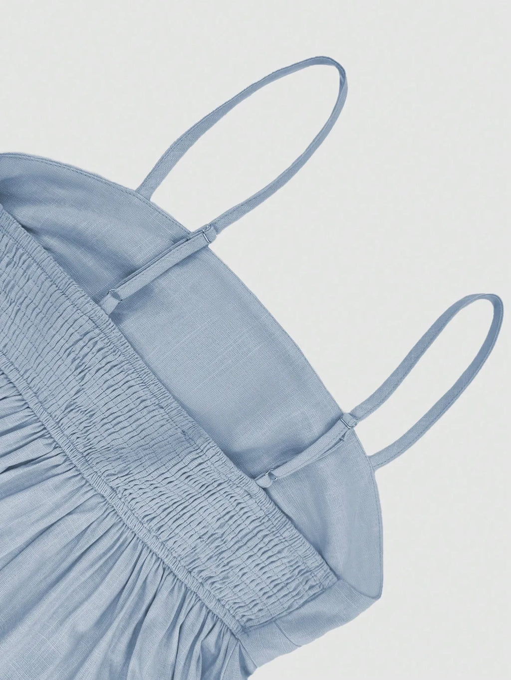 Smocked Square Neck Cami Dress