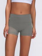 Millennia High Waist Active Shorts - Stretch & Comfort