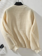 Classic Button Down Long Sleeve Knit Cardigan