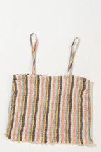 Striped Cami & Wide-Leg Pants Set - Luxe Co-ord