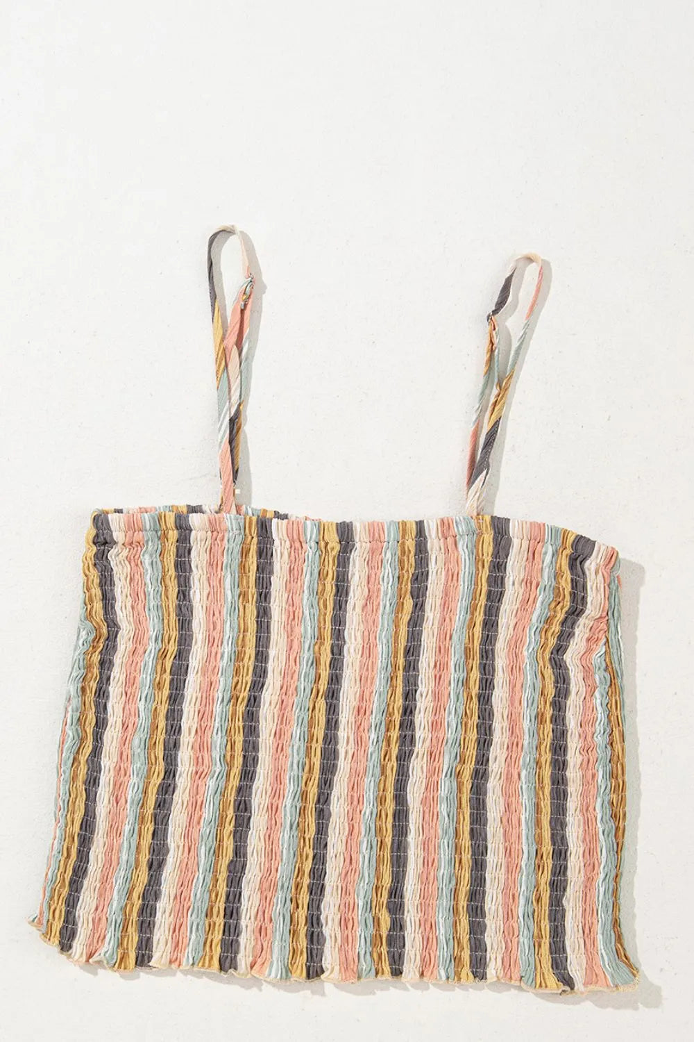 Striped Cami & Wide-Leg Pants Set - Luxe Co-ord