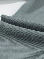 Comfortable Ribbed High-Waist Leggings – Cotton Blend Everyday Wear