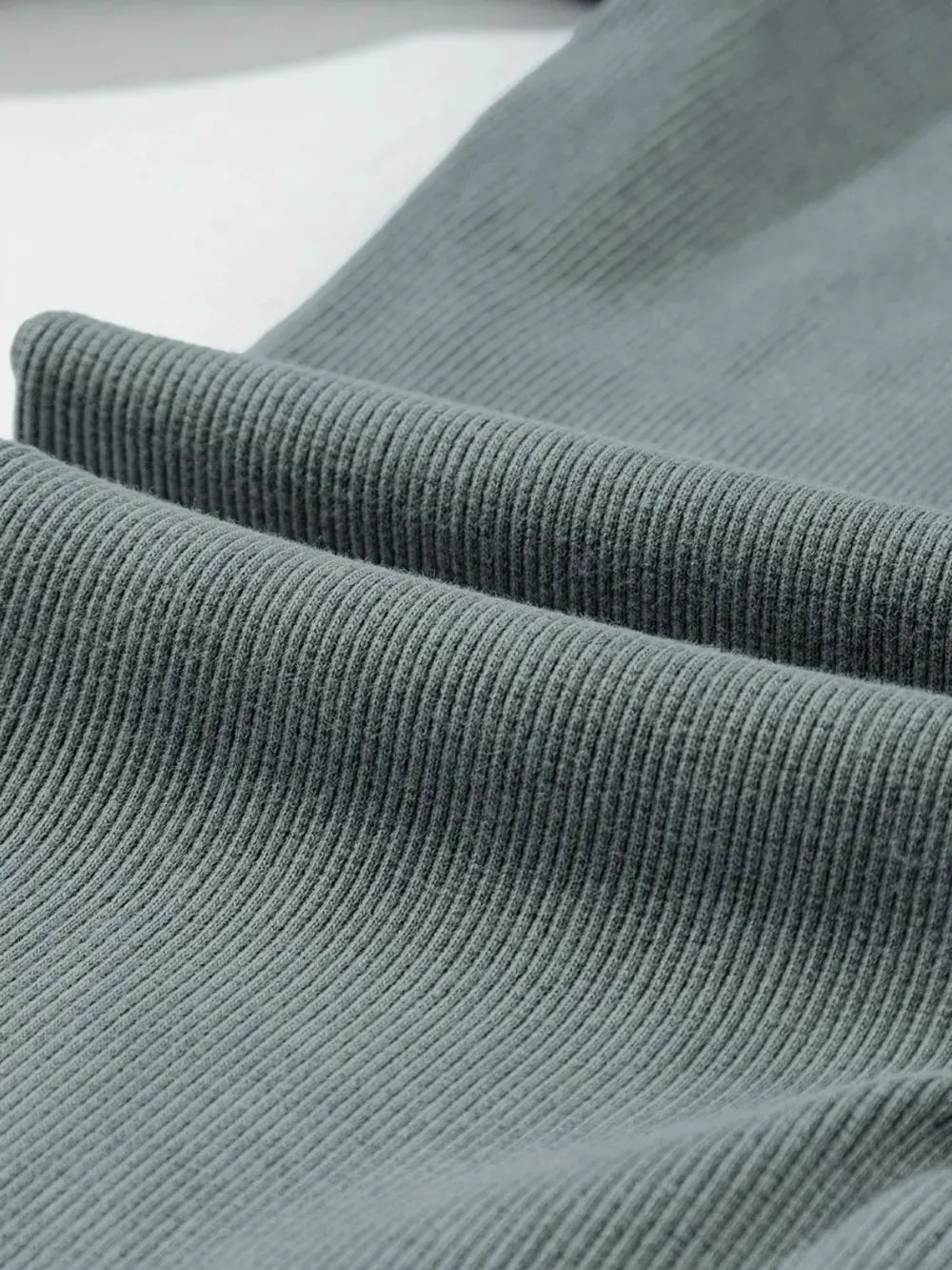 Comfortable Ribbed High-Waist Leggings – Cotton Blend Everyday Wear