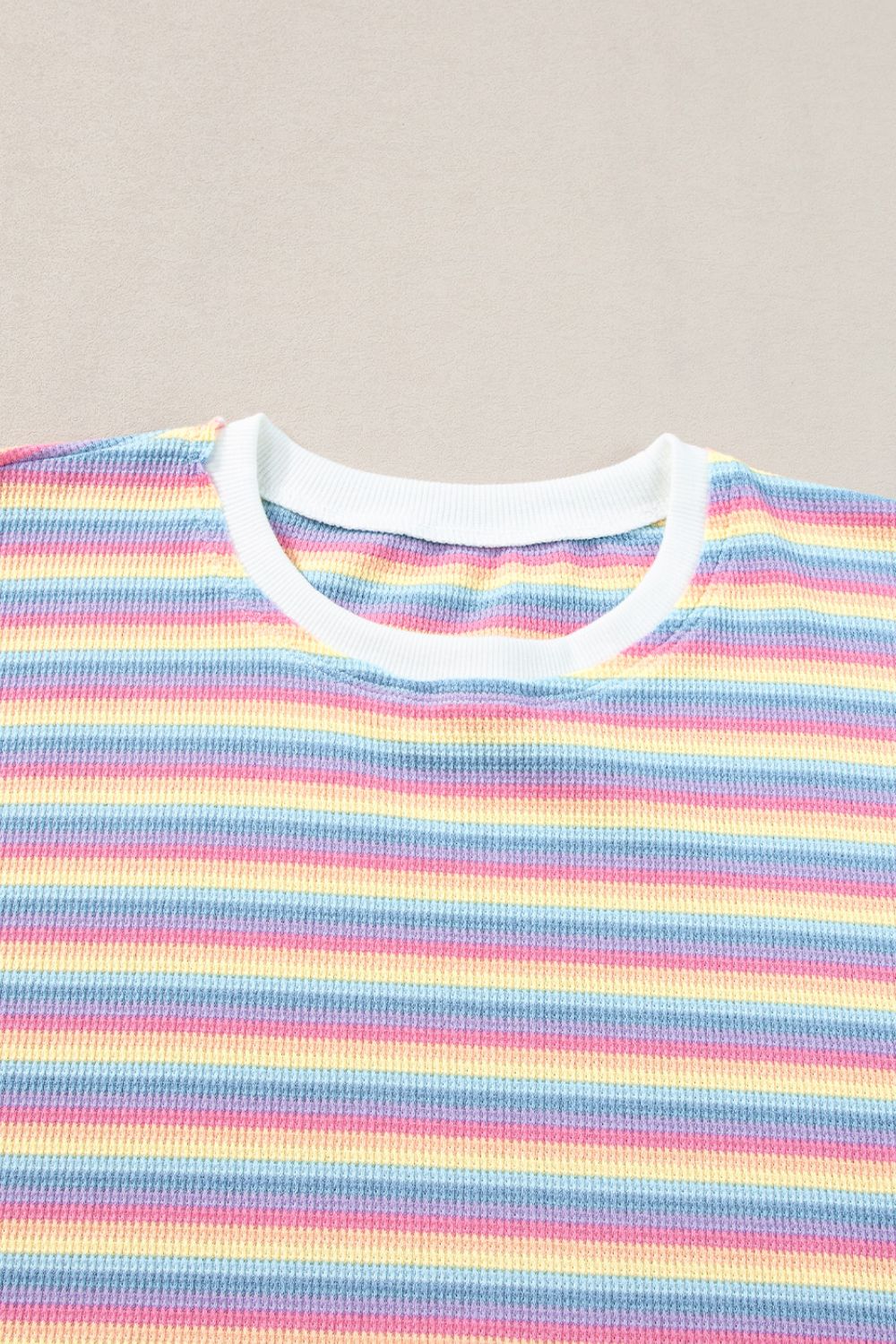 Striped Two-Piece Outfit - Stylish & Comfortable Matching Set