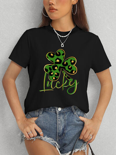 Lucky Clover Comfort Fit Short Sleeve T-Shirt