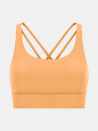 Millennia Crisscross Scoop Neck Active Tank