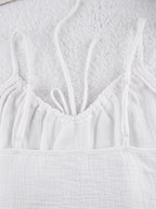 Two-Piece Tie-Front Cami & Shorts Lounge Set