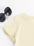 Graphic Round Neck T-Shirt - Lightweight & Comfortable
