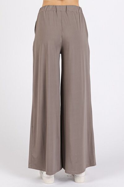 Mittoshop Yoga Air Stretch Wide-Leg Pants