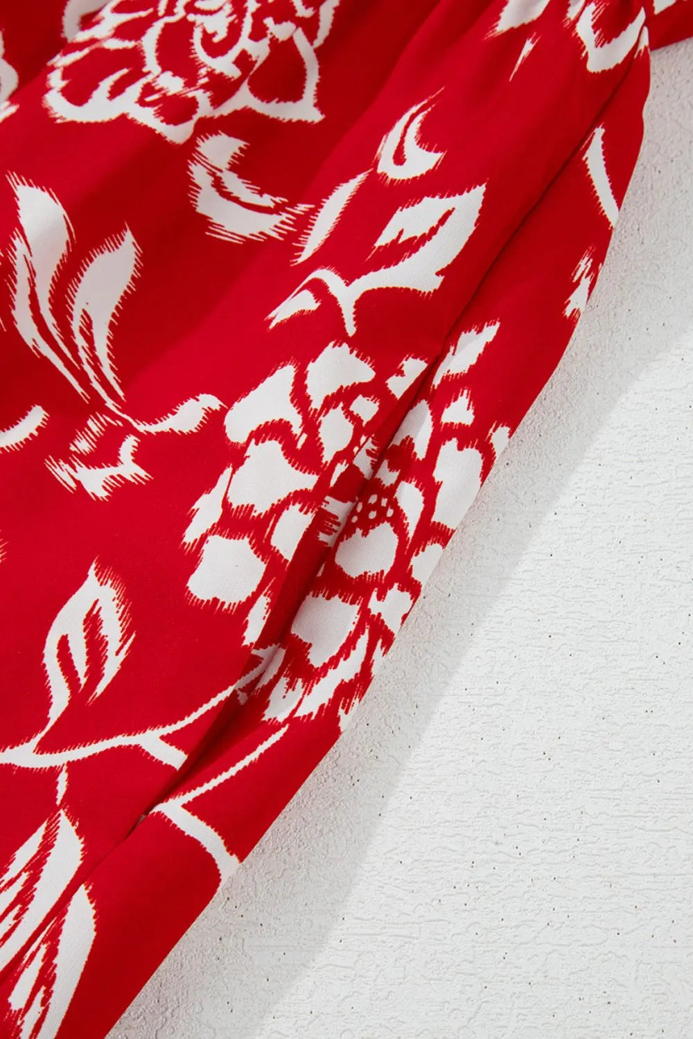 Floral Print Spaghetti Strap Empire Waist Maxi Dress