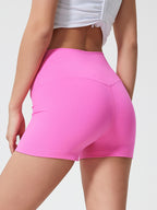 Millennia High Waist Active Shorts - Stretch & Comfort
