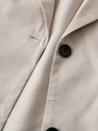 Lightweight PowerMuse Short Sleeve Lapel Blazer